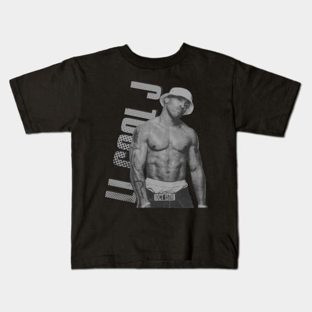 ll cool j // Illustration Kids T-Shirt by Degiab